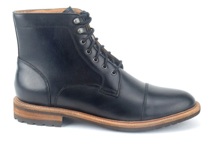 Mortar cap toe boot - Warfield & Grand Boots