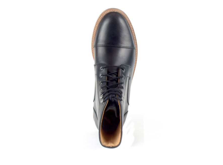 Mortar cap toe boot - Warfield & Grand Boots