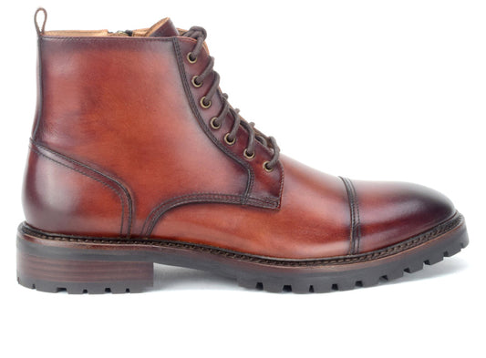 Tinley Cap toe boot - Warfield & Grand Boots