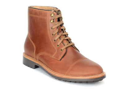 Gresham cap toe boot - Warfield & Grand Boots
