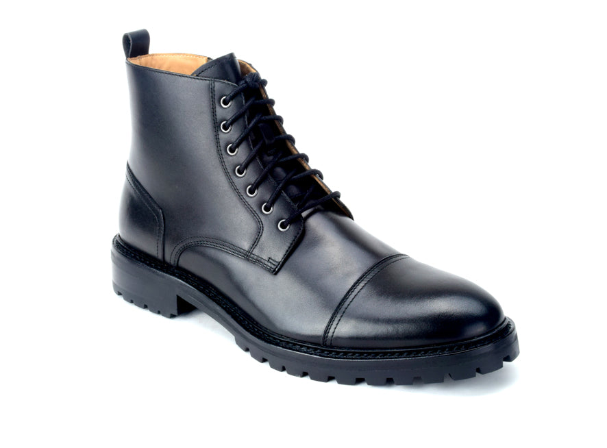 Tinley Cap toe boot - Warfield & Grand Boots