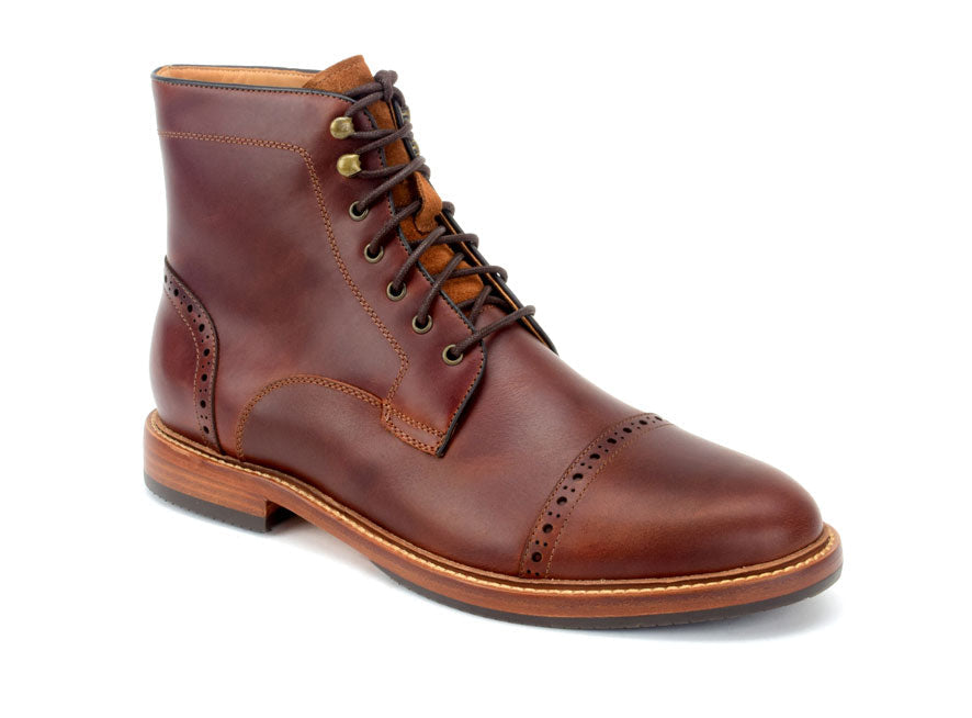 Woodlands cap toe boot - Warfield & Grand Boots
